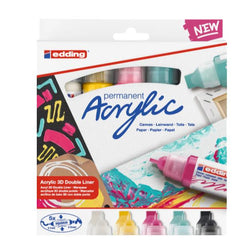 CF5 MARCATORE ACRILICO 3D DOUBLE LINER ASSORTITO