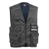 GILET POWER GRIGIO - M