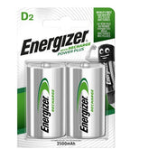 ENERGIZER POWER PLUS RECH D CHP2 CONF.2