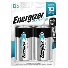 ENERGIZER - Batterie alcaline D MAX PLUS conf.2