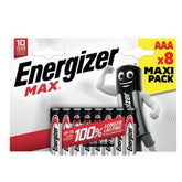 ENERGIZER - Batteria Max AAA conf.8