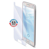 EASYUNI - Vetro 9H con spessore 0.3 mm compatibile con smartphone con display Size 5.5"