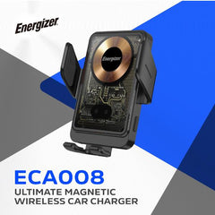 WIRELESS CAR CHARGER MAGNETICO AUTO CLAMP