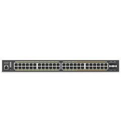 ECS2552FP - Cloud Managed Switch 32-port GbE + 16-port Multi-GbE PoE.af/at(+) 740W 4xSFP L2 19i