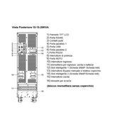 POLARIS 10KVA 10' MINUTI PARALELLABILE TRI/TRI