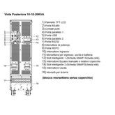 POLARIS 15KVA 15' MINUTI PARALELLABILE TRI/TRI
