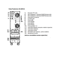 POLARIS 30KVA 10' MINUTI PARALELLABILE TRI/TRI