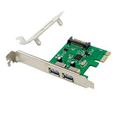 SCHEDA PCI EXPRESS USB 3.0 a 2 porte