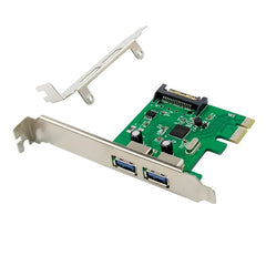 SCHEDA PCI EXPRESS USB 3.0 a 2 porte