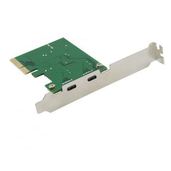 SCHEDA PCI EXPRESS 2 PORTE USB 3.2 Gen 2 Type-C, autoalimentata