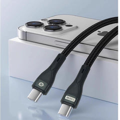 CAVO USB C-C PD 3.0 100W Ricarica Rapida 1.2m -- 20V 5A, 480Mbps, E-Mark