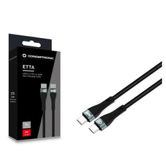 CAVO USB C-C PD 3.0 100W Ricarica Rapida 2m -- 20V 5A, 480Mbps, E-Mark