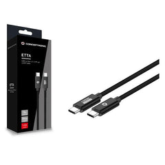 CAVO USB 3.2 Gen 2 C-C PD 3.0 100W 1.2m -- 20V 5A, 10Gbps, E-Mark