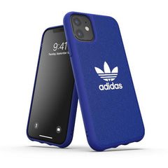 ADIDAS ORIGINALS - Cover ADICOLOR in TPU flessibile e bordi rialzati colore blu notte compatibile con Apple iPhone 11 Pro