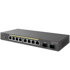 EWS2910FP-FIT - Switch 8-port GbE PoE.af/at(+) 130W, 2xSFP Desktop wall-mountable