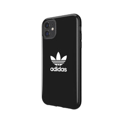 ADIDAS ORIGINALS - Cover in TPU flessibile con bordi rialzati colore nero compatibile con Apple iPhone 12 Mini