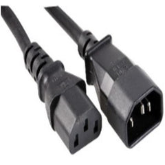 NILOX TECH - Prolunga alimentazione con connettore IEC C13 10A a connettore presa 10A 2P T, maschio a femmina, lunghezza cavo 2 metri