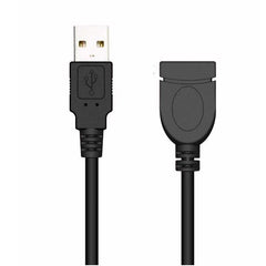 NILOX TECH - Cavo di estensione con connettore USB A 2.0 a connettore USB-A 2.0, maschio a femmina, lunghezza cavo 1.8 mt