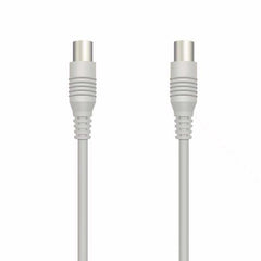 NILOX TECH - Cavo di congiunzione Video Antenna con connettore 9.5 mm a connettore 9.5 mm, maschio a femmina, lunghezza cavo 3 mt, adattatore Maschio–Maschio incluso confezione