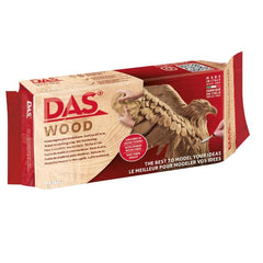 DAS WOOD-PASTA DA MODELLARE CON FIBRE DI LEGNO-350 G
