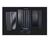 RACK 24U 600X600X1257 19 NERO