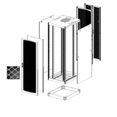 RACK 47U 800X1000X2279