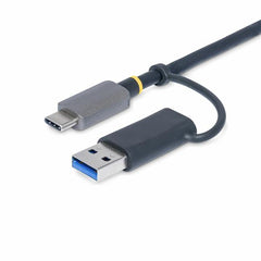 Lettore di schede di memoria multimediale USB 3.0, lettore di schede SD/microSD/CompactFlash, adattatore portatile di schede USB 5Gbps, lettore esterno di schede USB-C con adattato