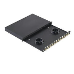 CASSETTO FO 1U CON 12 LCD MM NERO