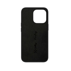 FEELING - Cover morbida in silicone liquido con finitura soft touch e bordi anti scivolo colore nero compatibile con Apple iPhone 13 Pro Max