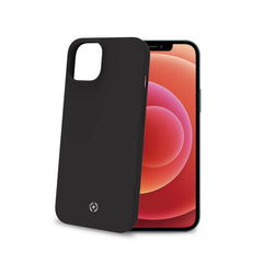 FEELING - Cover morbida in silicone liquido con finitura soft touch e bordi anti scivolo colore nero compatibile con Apple iPhone 14