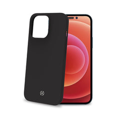 FEELING - Cover morbida in silicone liquido con finitura soft touch e bordi anti scivolo colore nero compatibile con Apple iPhone 14 Pro Max