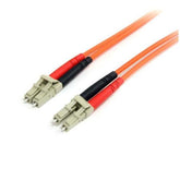 Cavo patch duplex in fibra multimodale 62,5/125 3m LC/LC