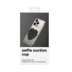 FIXHEART - Ventosa d applicare sul retro dello smartphone, utilizzo video e selfie, materiale silicone, tenuta forte, forma di cuore