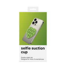 FIXHEART - Ventosa d applicare sul retro dello smartphone, utilizzo video e selfie, materiale silicone, tenuta forte, forma di cuore