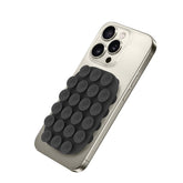 FIXSQUARE- Ventosa d applicare sul retro dello smartphone, utilizzo video e selfie, materiale silicone, tenuta forte, forma quadrata