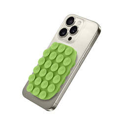 FIXSQUARE- Ventosa d applicare sul retro dello smartphone, utilizzo video e selfie, materiale silicone, tenuta forte, forma quadrata