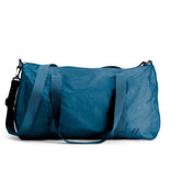 MUITOMAS - Duffle bag pieghevole blu ottanio
