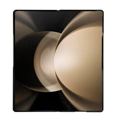 FOLDING - Cover in TPU composta da scocca anteriore e posteriore, effetto pelle sintetica colore nero compatibile Samsung Galaxy Fold 6/ Galaxy Z Fold 6 Enterprise Edition