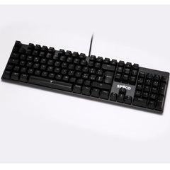 SPYCO - TASTIERA GAMING FULL 104 KEYS CON SWITCH MARRONI