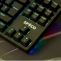 SPYCO - TASTIERA GAMING TENKEYLESS 87
