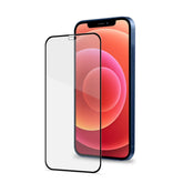 FULLGLASS - Vetro 9H con bordo colorato nero compatibile con Apple iPhone 12 Pro Max