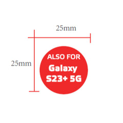 FULLGLASS - Vetro 9H con bordo colorato nero compatibile con Samsung Galaxy S22+ 5G/ Galaxy S23+ 5G