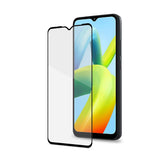 FULLGLASS - Vetro 9H con bordo colorato nero compatibile con Xiaomi Redmi A1/ Redmi A2
