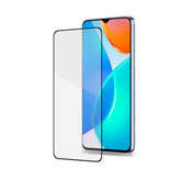 FULLGLASS - Vetro 9H con bordo colorato nero compatibile con Honor X6/ Honor X8 5G/ Honor 70 Lite/ Honor X8a