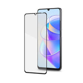 FULLGLASS - Vetro 9H con bordo colorato nero compatibile con Honor X7a/ Honor X7