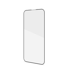 FULLGLASS - Vetro 9H con bordo colorato nero compatibile con Apple iPhone 15 Pro Max
