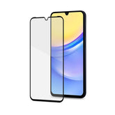 FULLGLASS - Vetro 9H con bordo colorato nero compatibile con Samsung Galaxy A15 5G/ Galaxy A15 4G