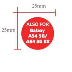 FULLGLASS - Vetro 9H con bordo colorato nero compatibile con Samsung Galaxy A55 5G/ Galaxy A55 5G Enterprise Edition