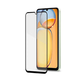 FULLGLASS - Vetro 9H con bordo colorato nero compatibile con Xiaomi Redmi 13C 4G/ Redmi 13C 5G/ Poco C65