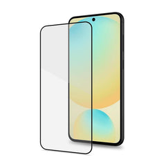 FULLGLASS - Vetro 9H con bordo colorato nero compatibile con Samsung Galaxy S24 FE/ Galaxy S24 FE Enterprise Edition/ Galaxy A56 5G
